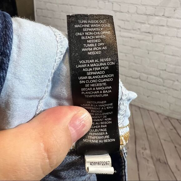 Chicos Straight Leg So Slimming Jeans Dark Wash size 0 - Picture 11 of 11